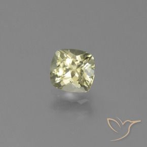 Diásporo com mudança de cor Luz amarela Natural 0.87ct, Almofada, VVS-VS