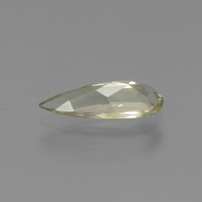 Diasporo de mudança de cor mudança de cor natural 1,14ct, formato de pêra, VVS-VS