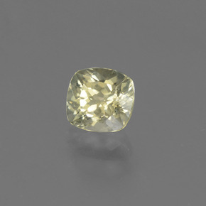 Diasporo de mudança de cor multicolorido natural 0,71ct, almofada cortada, VVS-VS