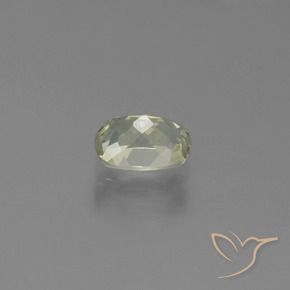 Diásporo com mudança de cor Amarelo claro Natural 0.77ct, Almofada, VVS