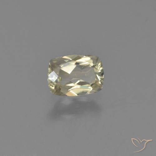 Diásporo com mudança de cor Luz amarela Natural 0.63ct, Almofada, VVS-VS