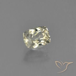 Diásporo com mudança de cor Amarelo claro Natural 0.75ct, Almofada, VVS-VS