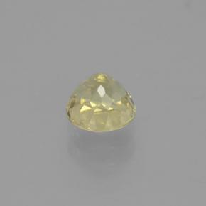 Diásporo com mudança de cor Luz amarela Natural 1.29ct, Corte Redondo, VS-SI