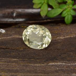 Diasporo de mudança de cor multicolorido natural 0,81ct, corte oval, VVS-VS