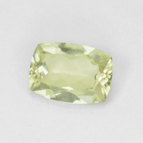 Diasporo de mudança de cor amarelo natural 0,96ct, almofada cortada, VVS-VS