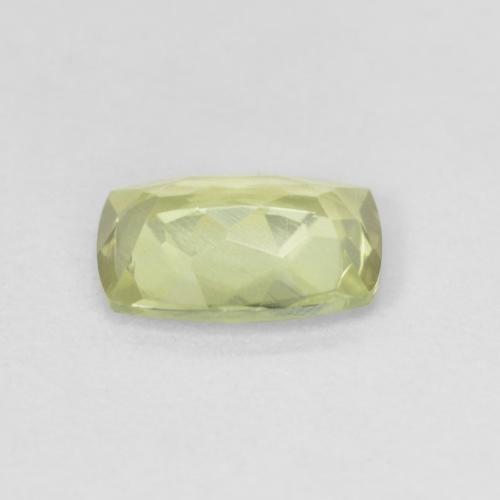 Diasporo de mudança de cor amarelo natural 0,96ct, almofada cortada, VVS-VS