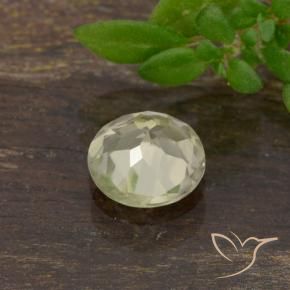 Diásporo com mudança de cor Luz amarela Natural 0.60ct, Redondo, VVS-VS