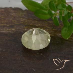 Diásporo com mudança de cor Luz amarela Natural 0.64ct, Redondo, VVS-VS