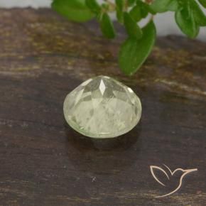 Diásporo com mudança de cor Luz amarela Natural 0.65ct, Redondo, VS