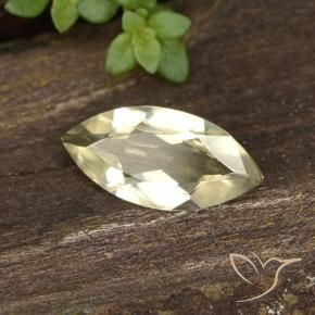 Diásporo com mudança de cor Luz amarela Natural 0.78ct, Marquesa, VVS-VS