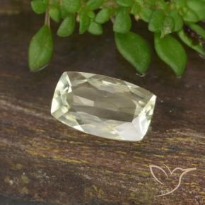 Diásporo com mudança de cor Luz amarela Natural 0.71ct, Almofada, VVS-VS