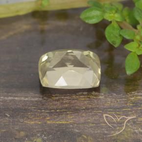 Diásporo com mudança de cor Amarelo muito claro Natural 0.92ct, Almofada, VVS-VS