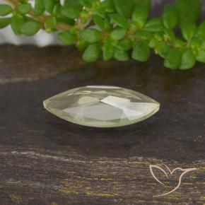 Diásporo com mudança de cor Amarelo muito claro Natural 0.62ct, Marquesa, VVS-VS