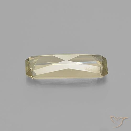 Diásporo com mudança de cor Luz amarela Natural 2.53ct, Corte Esmeralda, VVS-VS