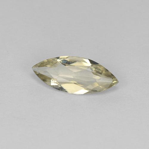 Diasporo de mudança de cor amarelo natural 0,57ct, marquise, VVS