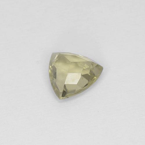 Diasporo de mudança de cor amarelo natural 0,70ct, trillion, VS
