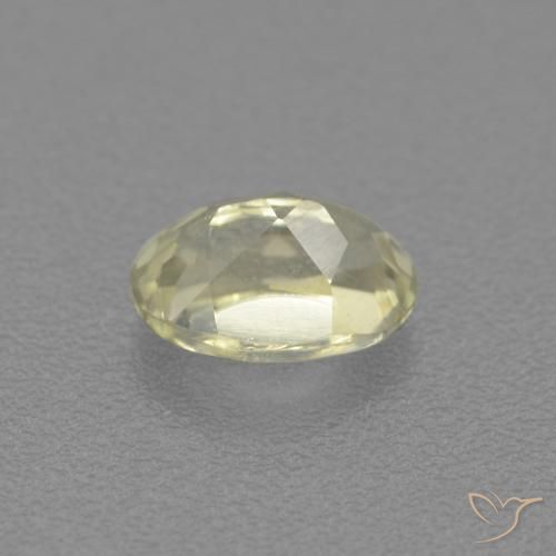 Diásporo com mudança de cor Luz amarela Natural 0.64ct, oval, VS