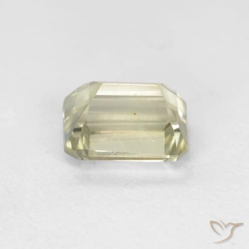 Diásporo com mudança de cor Luz amarela Natural 1.16ct, Corte Octógono / Esmeralda, VS