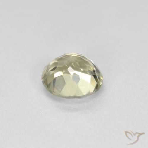 Diásporo com mudança de cor Amarelo claro Natural 0.74ct, Redondo, VS