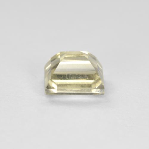 Diásporo com mudança de cor Amarelo claro Natural 0.46ct, baguete, VS