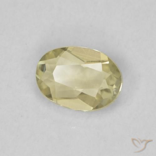 Diásporo com mudança de cor Luz amarela Natural 0.33ct, oval, VVS
