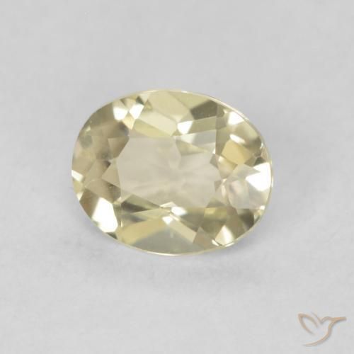 Diásporo com mudança de cor Luz amarela Natural 0.47ct, oval, VVS