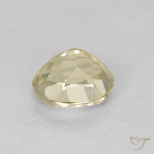 Diásporo com mudança de cor Luz amarela Natural 0.53ct, oval, VVS