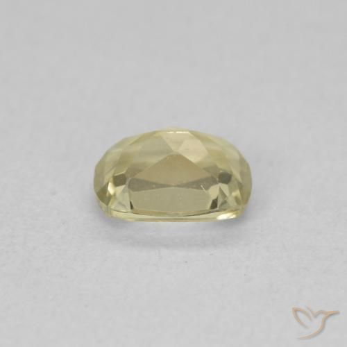 Diásporo com mudança de cor Amarelo muito claro Natural 0.81ct, Almofada, VVS