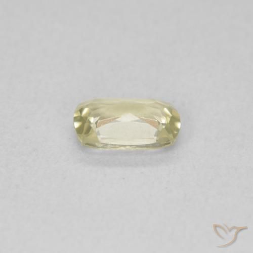 Diásporo com mudança de cor Luz amarela Natural 0.45ct, Almofada, VVS