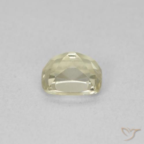 Diásporo com mudança de cor Luz amarela Natural 0.82ct, Almofada, VVS