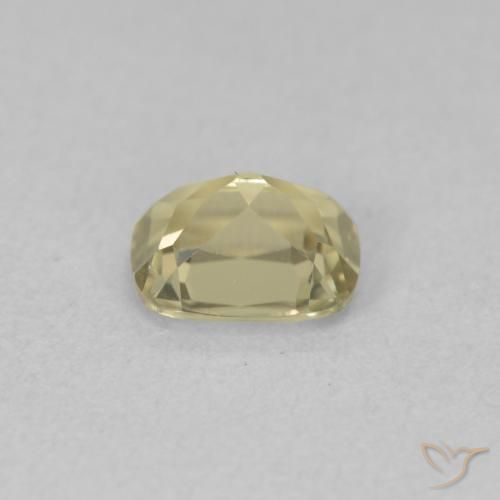 Diásporo com mudança de cor Luz amarela Natural 0.87ct, Almofada, VVS