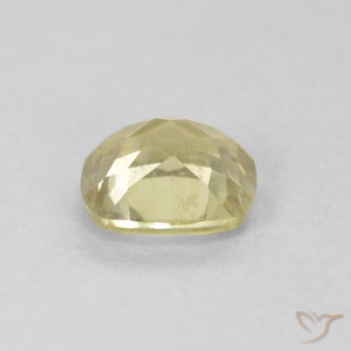 Diásporo com mudança de cor Luz amarela Natural 0.71ct, Almofada, VS