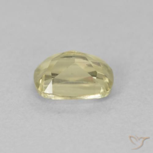 Diásporo com mudança de cor Luz amarela Natural 0.66ct, Almofada, VS