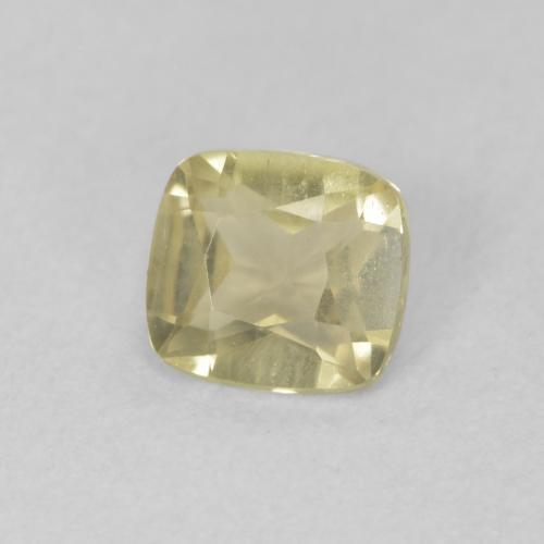 Diásporo com mudança de cor Luz amarela Natural 0.54ct, Almofada, VS