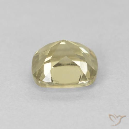 Diásporo com mudança de cor Luz amarela Natural 0.87ct, Almofada, VS