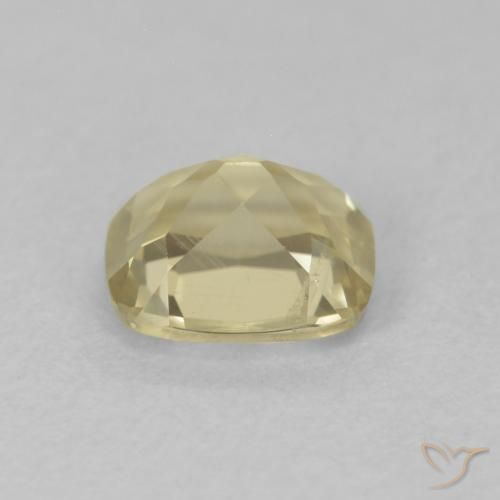 Diásporo com mudança de cor Amarelo claro Natural 0.86ct, Almofada, VS