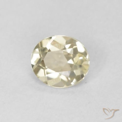 Diásporo com mudança de cor Luz amarela Natural 0.34ct, oval, VVS-VS