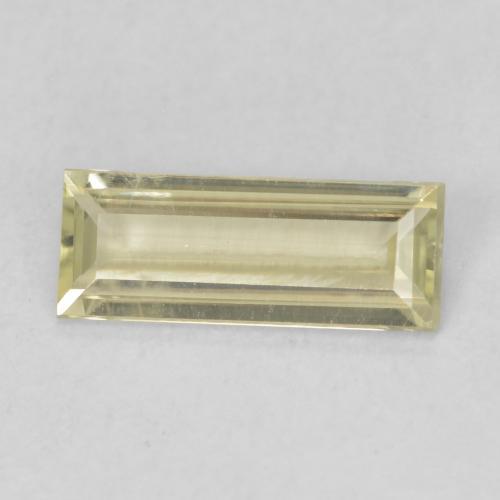 Diásporo com mudança de cor Luz amarela Natural 0.69ct, baguete, VVS-VS