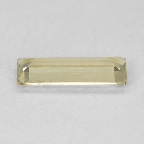 Diásporo com mudança de cor Luz amarela Natural 0.69ct, baguete, VVS-VS