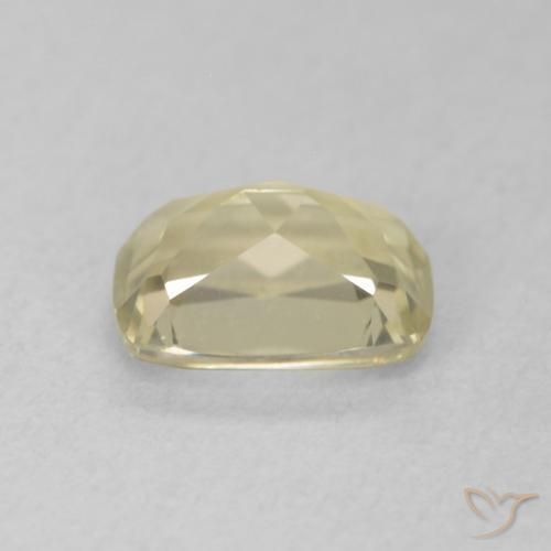 Diásporo com mudança de cor Luz amarela Natural 0.96ct, Almofada, VVS-VS