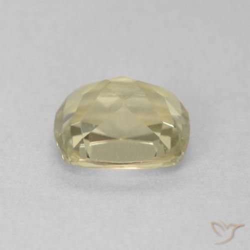 Diásporo com mudança de cor Luz amarela Natural 0.96ct, Almofada, VVS-VS