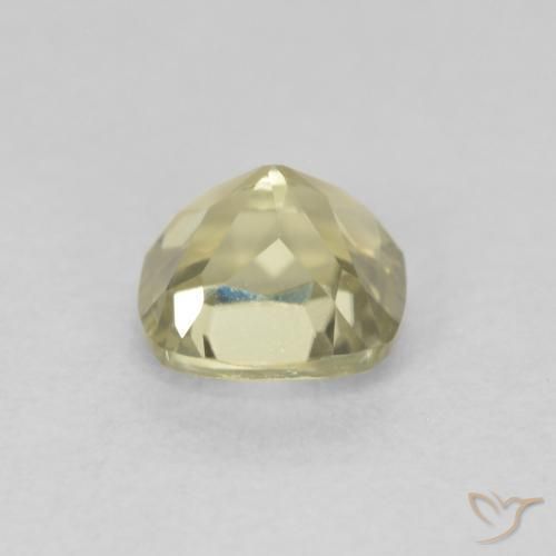 Diásporo com mudança de cor Luz amarela Natural 0.93ct, Almofada, VVS-VS