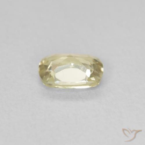 Diásporo com mudança de cor Luz amarela Natural 0.41ct, Almofada, VVS-VS