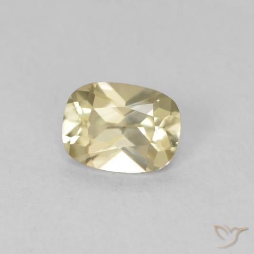 Diásporo com mudança de cor Luz amarela Natural 0.48ct, Almofada, VVS-VS