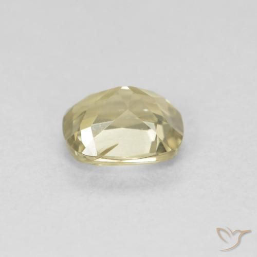 Diásporo com mudança de cor Luz amarela Natural 0.69ct, Almofada, VVS-VS