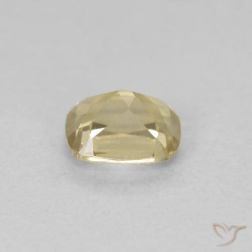 Diásporo com mudança de cor Luz amarela Natural 0.63ct, Almofada, VVS-VS