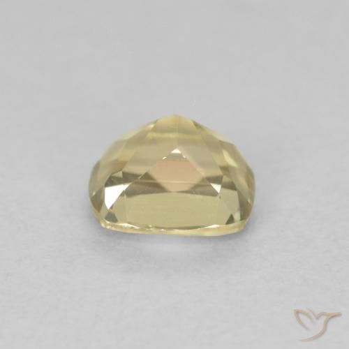 Diásporo com mudança de cor Amarelo muito claro Natural 0.71ct, Almofada, VVS-VS