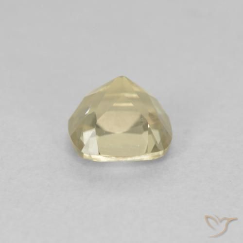 Diásporo com mudança de cor Amarelo muito claro Natural 0.64ct, Almofada, VVS-VS
