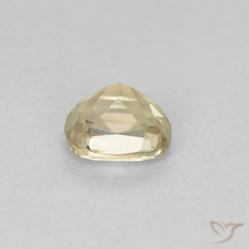 Diásporo com mudança de cor Luz amarela Natural 0.53ct, Almofada, VVS-VS