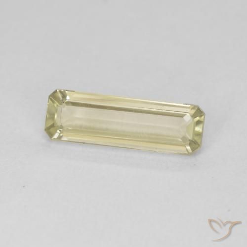 Diásporo com mudança de cor Luz amarela Natural 1.33ct, Corte Octógono / Esmeralda, VVS-VS
